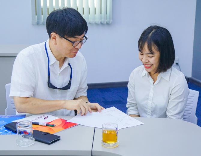 Đại học Sejong tổ chức phỏng vấn và trao học bổng sau đại học tại Đại học Tôn Đức Thắng