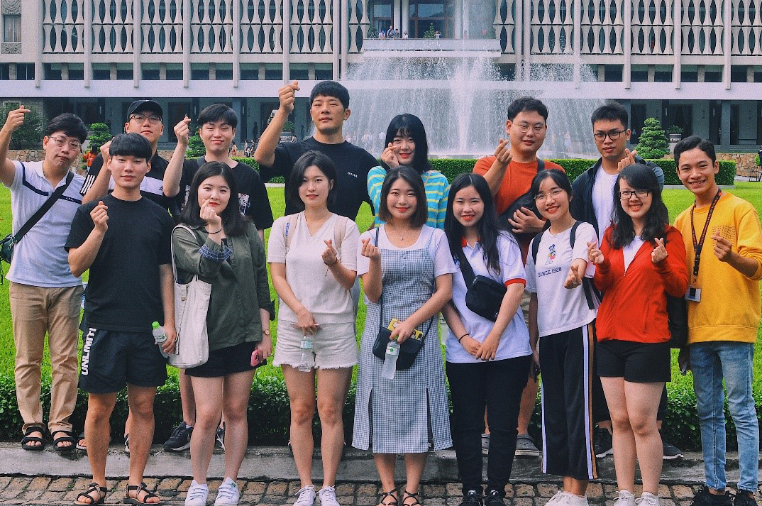 Sinh viên Đại học Dongguk học tập tại TDTU