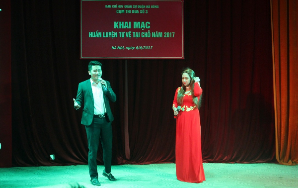 Khai mạc “Huấn luyện tự vệ tại chỗ năm 2017”