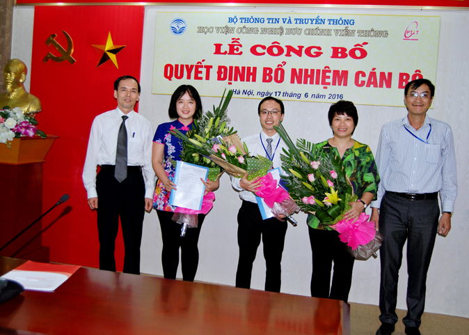 Lễ công bố Quyết định bổ nhiệm cán bộ