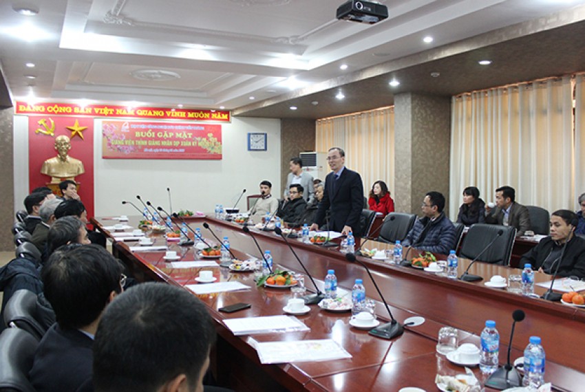 Gặp mặt giảng viên thỉnh giảng nhân dịp Xuân Kỷ Hợi 2019