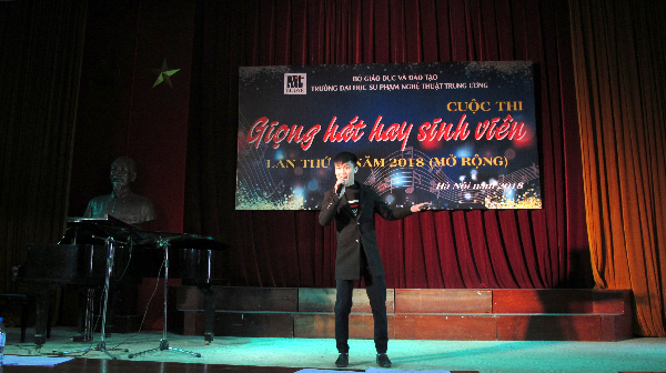 Vòng sơ tuyển Cuộc thi Giọng hát hay sinh viên Trường ĐHSP Nghệ thuật TW mở rộng lần thứ V, năm 2018