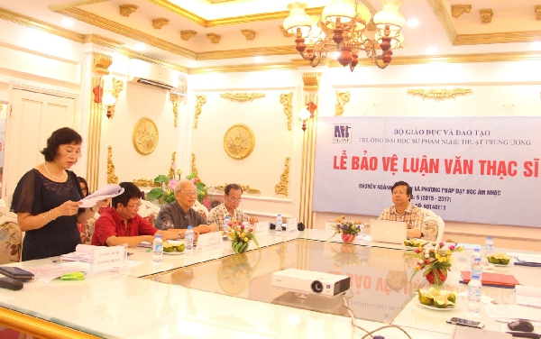 Lễ bảo vệ luận văn Thạc sĩ của học viên Lương Thị Hằng My