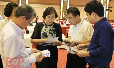 Lãnh đạo Học viện tham dự Hội thảo kết nối sản phẩm ứng dụng công nghệ thông tin khu vực miền Bắc 2016