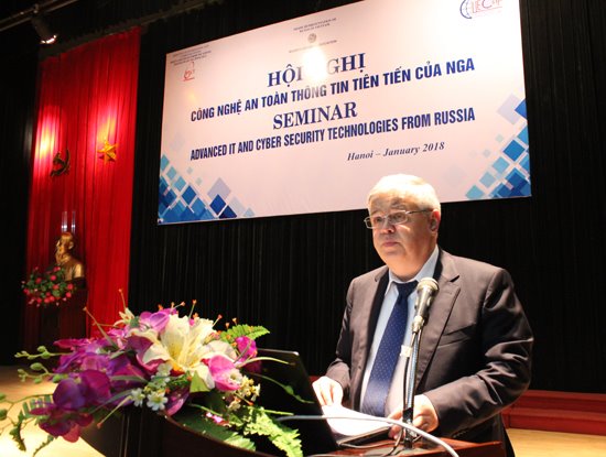 Doanh nghiệp Nga sang Việt Nam tìm đối tác phát triển sản phẩm an toàn thông tin