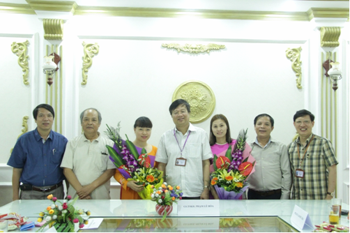 Lễ bảo vệ luận văn Thạc sĩ của Hai học viên Trần Thị Hà và Trần Thị Thu Huyền