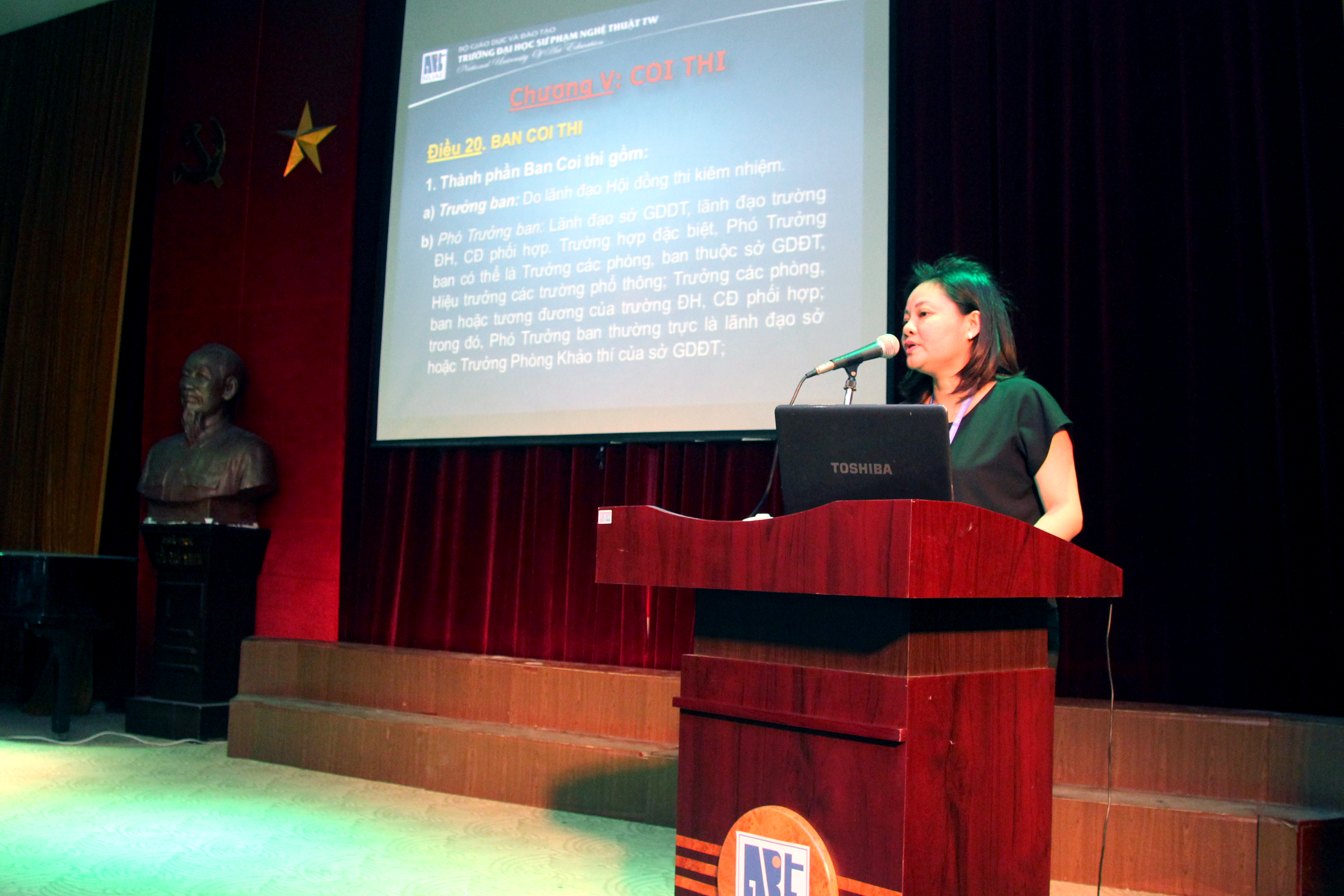 Tập huấn công tác làm nhiệm vụ tại kỳ thi THPT Quốc gia năm 2018