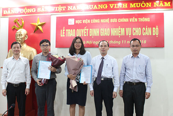 Lễ công bố Quyết định giao nhiệm vụ cán bộ