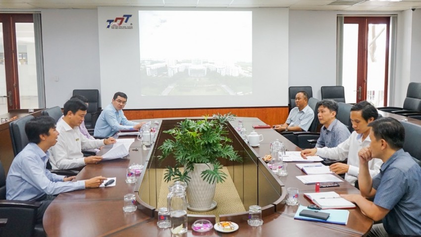 Sở khoa học và công nghệ Thành phố Hồ Chí Minh thăm và làm việc