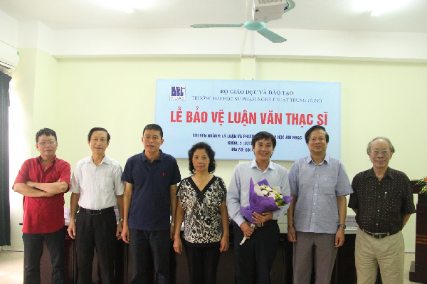 Lễ bảo vệ luận văn Thạc sĩ của học viên Đỗ Khắc Sơn