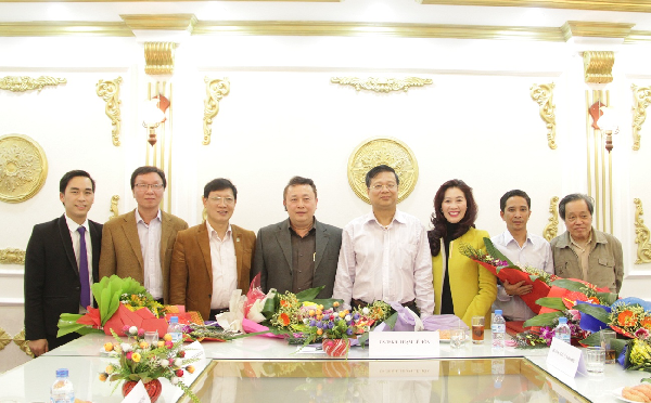 Lễ bảo vệ luận văn Thạc sĩ  của hai học viên Vũ Tiến Dũng và Bùi Thanh Long