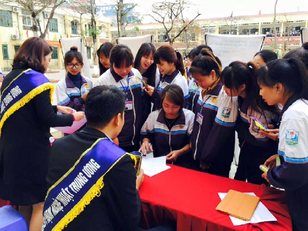 Tư vấn tuyển sinh năm 2017 tại Trường THPT Mỹ Đức A