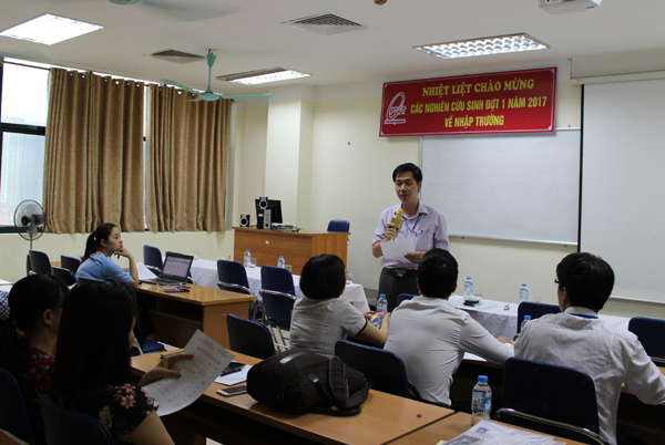 Khai giảng Khóa đào tạo trình độ Tiến sỹ đợt 1 năm 2017