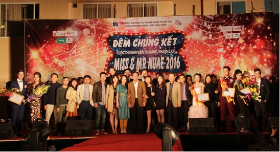 Sôi động đêm Chung kết “Miss & Mr NUAE 2016”