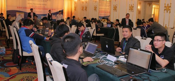 Sinh viên Học viện đạt giải cao tại Chung khảo cuộc thi “Sinh viên với an toàn thông tin năm 2016”