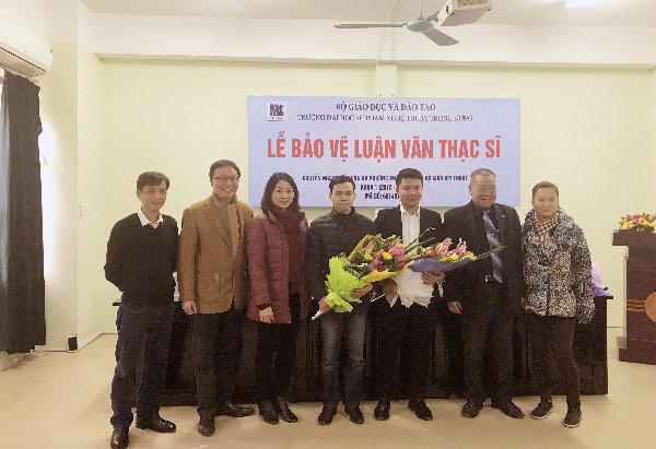 Lễ bảo vệ luận văn Thạc sĩ chuyên ngành Lý luận và Phương pháp dạy học bộ môn Mỹ thuật