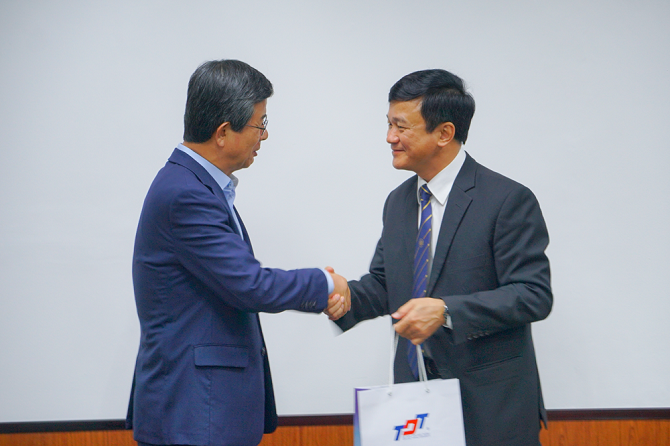 Phát triển mạnh các chương trình hợp tác với Đại học quốc gia Pukyong, Hàn Quốc