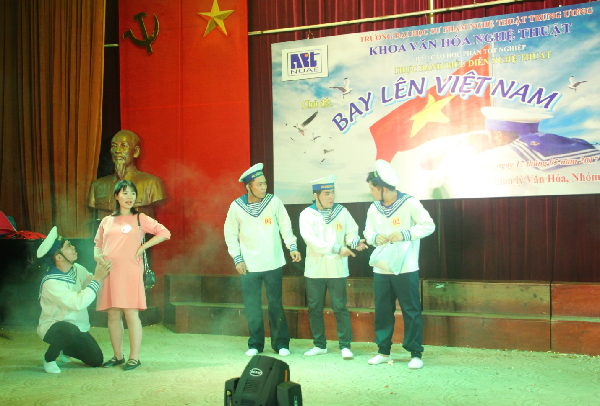 Chương trình thi tốt nghiệp môn Thực hành biểu diễn nghệ thuật K7 ĐH Quản lý văn hóa, K4 ĐH Quản lý Văn hóa liên thông chính quy Trường ĐHSP Nghệ thuật TW