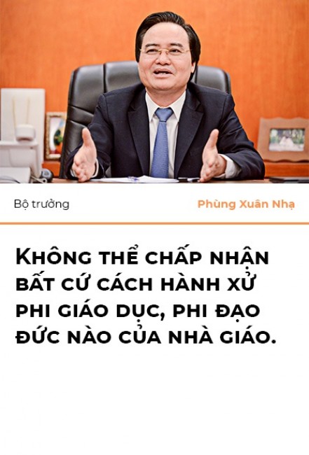 Bo truong Phung Xuan Nha: 'Niem tin xa hoi la nguon luc cua giao duc' hinh anh 9