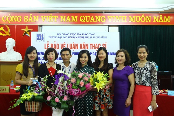 Lễ bảo vệ luận văn Thạc sĩ chuyên ngành Lý luận và phương pháp dạy học Âm nhạc