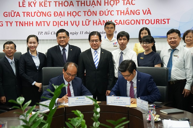 Đại học Tôn Đức Thắng ký hợp tác toàn diện với Saigontourist