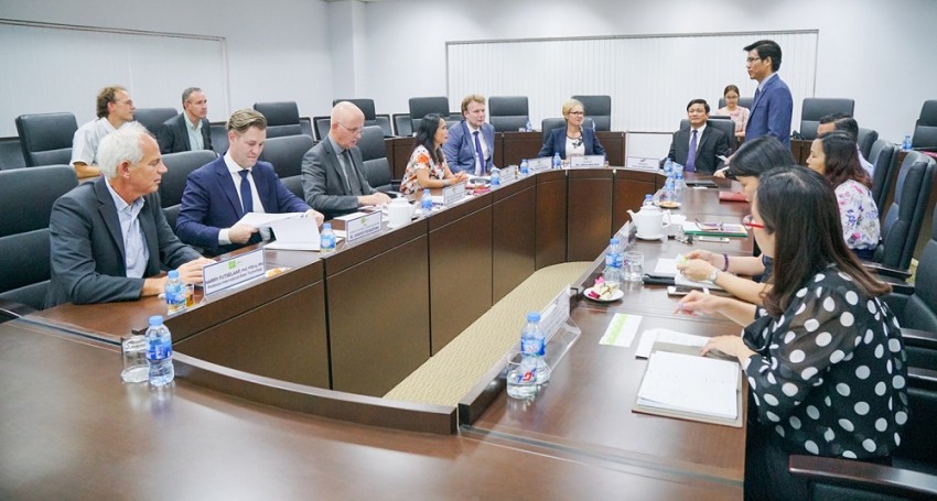 Đại học Saxion (Hà Lan) thăm và làm việc với Đại học Tôn Đức Thắng