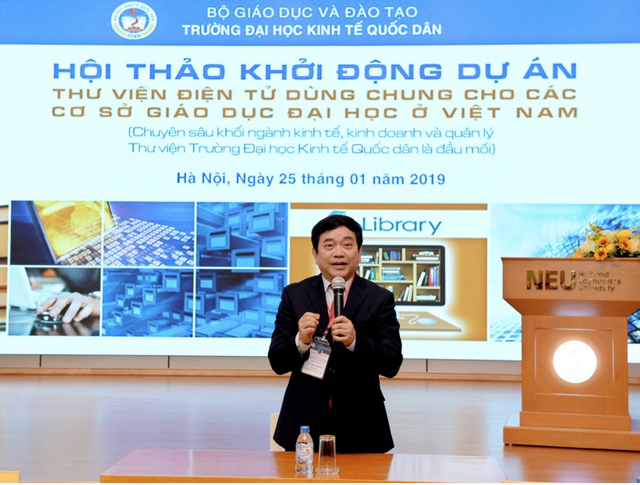 Xây dựng thư viện điện tử dùng chung cho tất cả các trường đại học