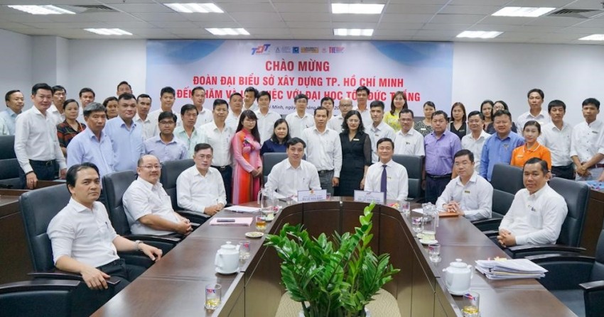Sở xây dựng Thành phố Hồ Chí Minh thăm và làm việc