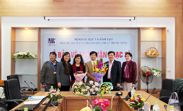 Lễ bảo vệ luận văn Thạc sĩ các chuyên ngành Lý luận và Phương pháp dạy học bộ môn Mỹ thuật và Quản lý Văn hóa