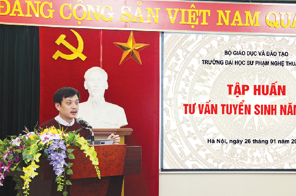 Tập huấn tư vấn tuyển sinh đại học hệ chính quy năm 2018