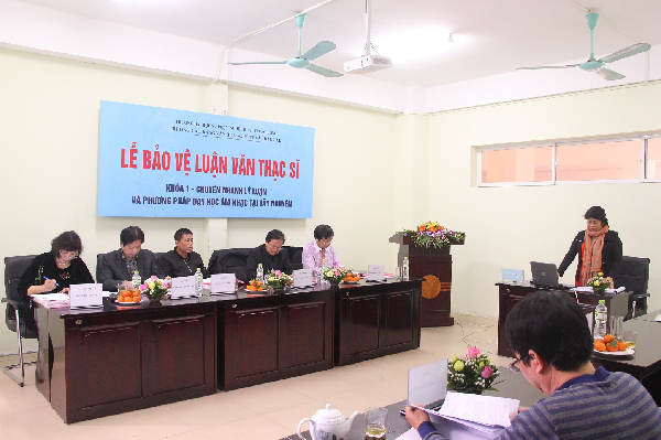 Lễ bảo vệ luận văn Thạc sĩ các chuyên ngành: Quản lý Văn hóa, Lý luận và Phương pháp dạy học Âm nhạc khóa 1 ở Tây Nguyên