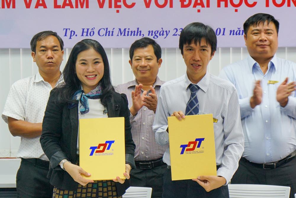 Đại học Tôn Đức Thắng ký hợp tác với Sở giáo dục và đào tạo và các trường THPT Tỉnh Tây Ninh
