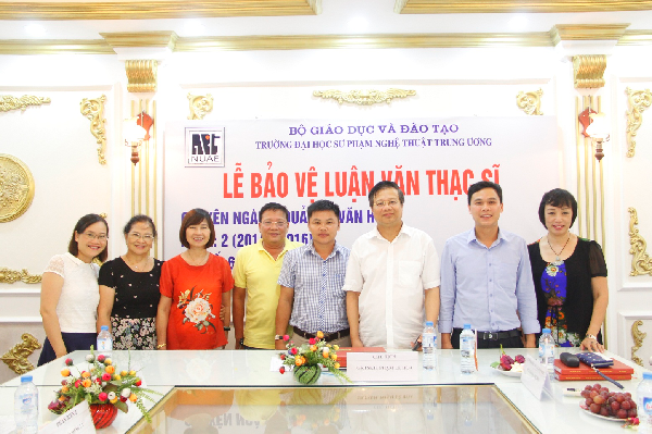 Lễ bảo vệ luận văn Thạc sĩ của hai học viên Bùi Mạnh Thắng và Nguyễn Thành Trung