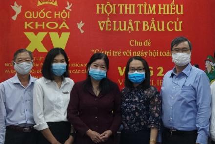 Chung kết hội thi Tìm hiểu về luật bầu cử đại biểu Quốc hội và đại biểu Hội đồng nhân dân