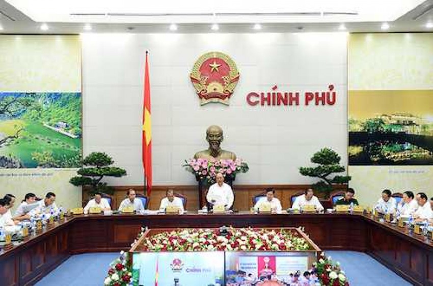 Hội nghị về cải cách hành chính diễn ra sáng 17/8. Ảnh: Quang Hiếu