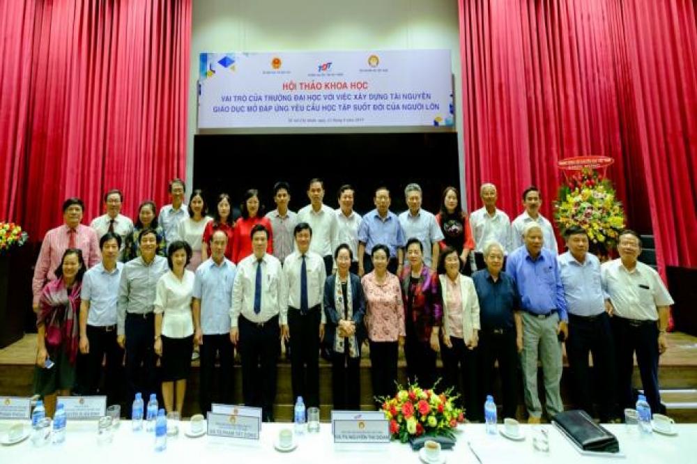Trường đại học tham gia xây dựng tài nguyên giáo dục mở