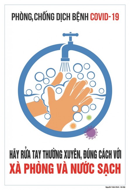 Hoa sy Viet hao hung ve tranh co dong phong, chong dich COVID-19 hinh anh 2
