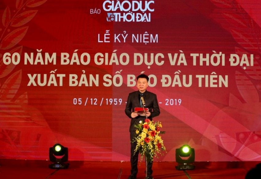 Báo Giáo dục  Thời đại kỷ niệm 60 năm xuất bản số báo đầu tiên - 2
