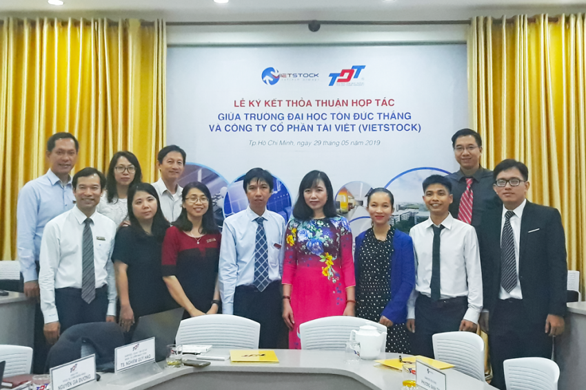 Hợp tác toàn diện giữa Đại học Tôn Đức Thắng Công ty cổ phần Tài Việt