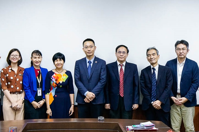 Đại học Việt-Nhật thăm Đại học Tôn Đức Thắng