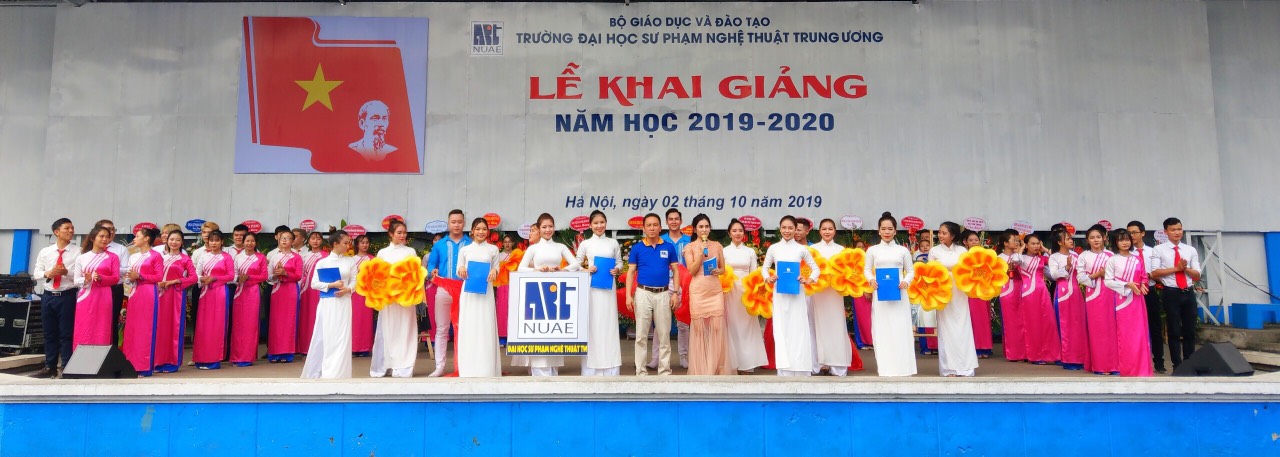 Trường Đại học Sư phạm Nghệ thuật Trung ương khai giảng năm học 2019-2020