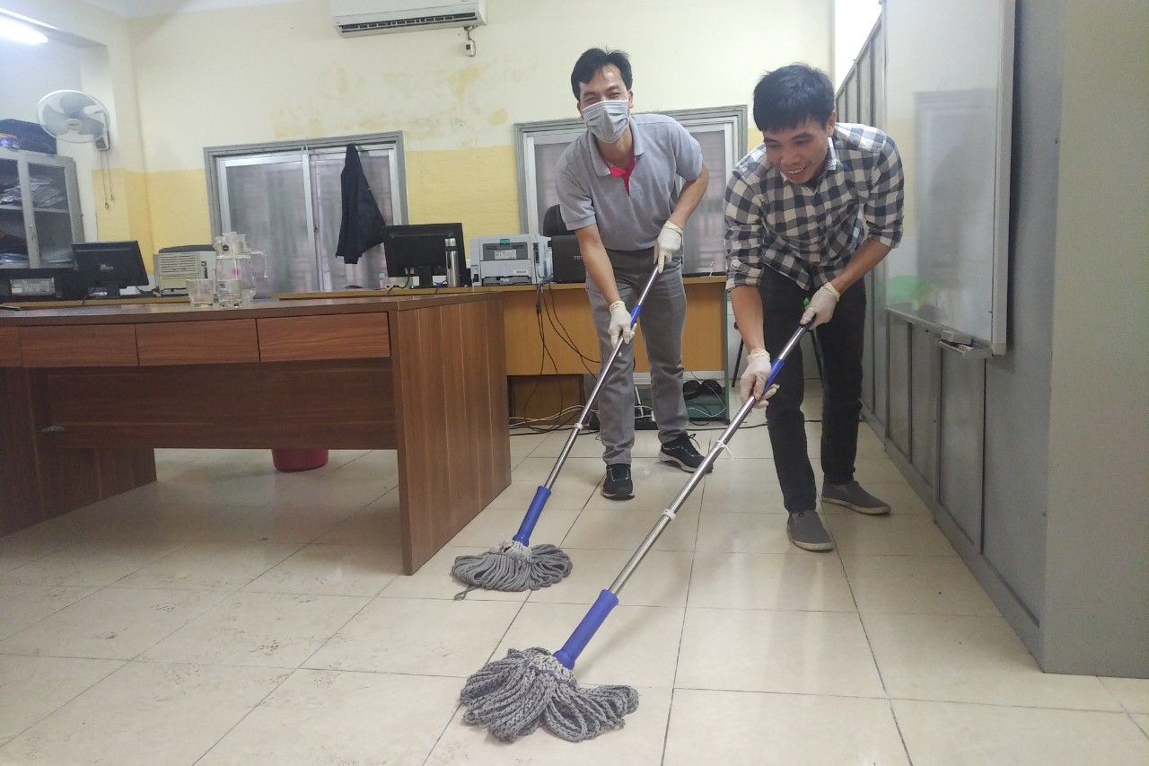 Trường ĐHSP Nghệ thuật TW  chuẩn bị sẵn sàng đón sinh viên trở lại Trường sau kỳ nghỉ phòng tránh dịch CoVid - 19